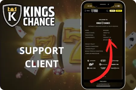 Kings Chance Support Client - Assistance 24/7